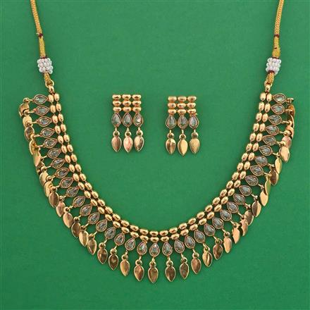 Antique Classic Necklace with Gold Plating