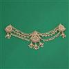 Antique Multi Layer Hair Brooch with Gold Plating