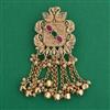 Antique Birds Hair Brooch with Gold Plating