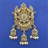 Antique Birds Hair Brooch with Gold Plating