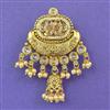 Antique Pearl Brooch with Gold Plating