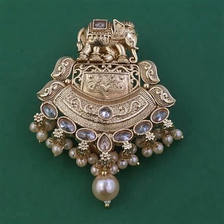 Antique Animal Brooch with Gold Plating