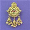 Antique Pearl Brooch with Gold Plating