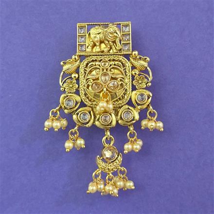 Antique Animal Brooch with Gold Plating