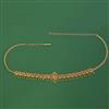 Antique Temple Belt with Matte Gold Plating