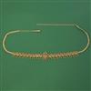 Antique Temple Belt with Matte Gold Plating