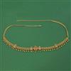 Antique Temple Belt with Matte Gold Plating