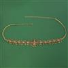 Antique Temple Belt with Matte Gold Plating
