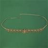 Antique Temple Belt with Matte Gold Plating