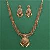 Antique Classic Necklace with Matte Gold Plating
