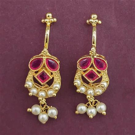 Antique Hoops Earring with Gold Plating