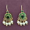 Antique Pearl Earring with Gold Plating