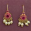 Antique Pearl Earring with Gold Plating