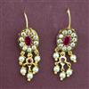 Antique Pearl Earring with Gold Plating