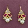 Antique Hoops Earring with Gold Plating