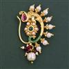Antique Pressing Nose Ring with Gold Plating
