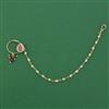 Antique Pearl Nose Ring with Gold Plating