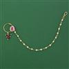 Antique Pearl Nose Ring with Gold Plating