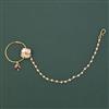 Antique Pressing Nose Ring with Gold Plating