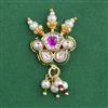 Antique Pearl Nose Ring with Gold Plating