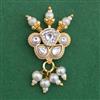 Antique Pearl Nose Ring with Gold Plating