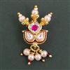 Antique Pearl Nose Ring with Gold Plating