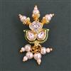 Antique Pearl Nose Ring with Gold Plating