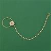 Antique Pressing Nose Ring with Gold Plating