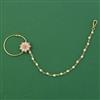 Antique Pressing Nose Ring with Gold Plating