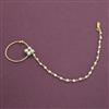Antique Pearl Nose Ring with Gold Plating