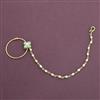 Antique Pearl Nose Ring with Gold Plating