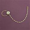 Antique Pressing Nose Ring with Gold Plating