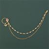Antique Pressing Nose Ring with Gold Plating