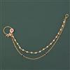 Antique Pressing Nose Ring with Gold Plating