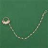 Antique Pearl Nose Ring with Gold Plating