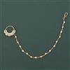 Antique Pearl Nose Ring with Gold Plating