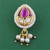 Antique Pearl Nose Ring with Gold Plating