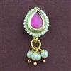 Antique Pearl Nose Ring with Gold Plating