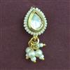 Antique Pearl Nose Ring with Gold Plating