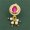 Antique Pressing Nose Ring with Gold Plating