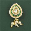 Antique Pearl Nose Ring with Gold Plating