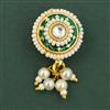 Antique Pearl Nose Ring with Gold Plating