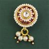 Antique Pearl Nose Ring with Gold Plating