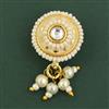 Antique Pearl Nose Ring with Gold Plating
