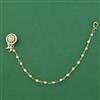 Antique Pearl Nose Ring with Gold Plating