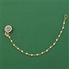 Antique Pearl Nose Ring with Gold Plating