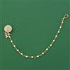 Antique Pearl Nose Ring with Gold Plating