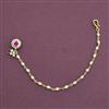 Antique Pearl Nose Ring with Gold Plating