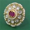Antique Adjustable Ring with Gold Plating