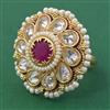 Antique Adjustable Ring with Gold Plating